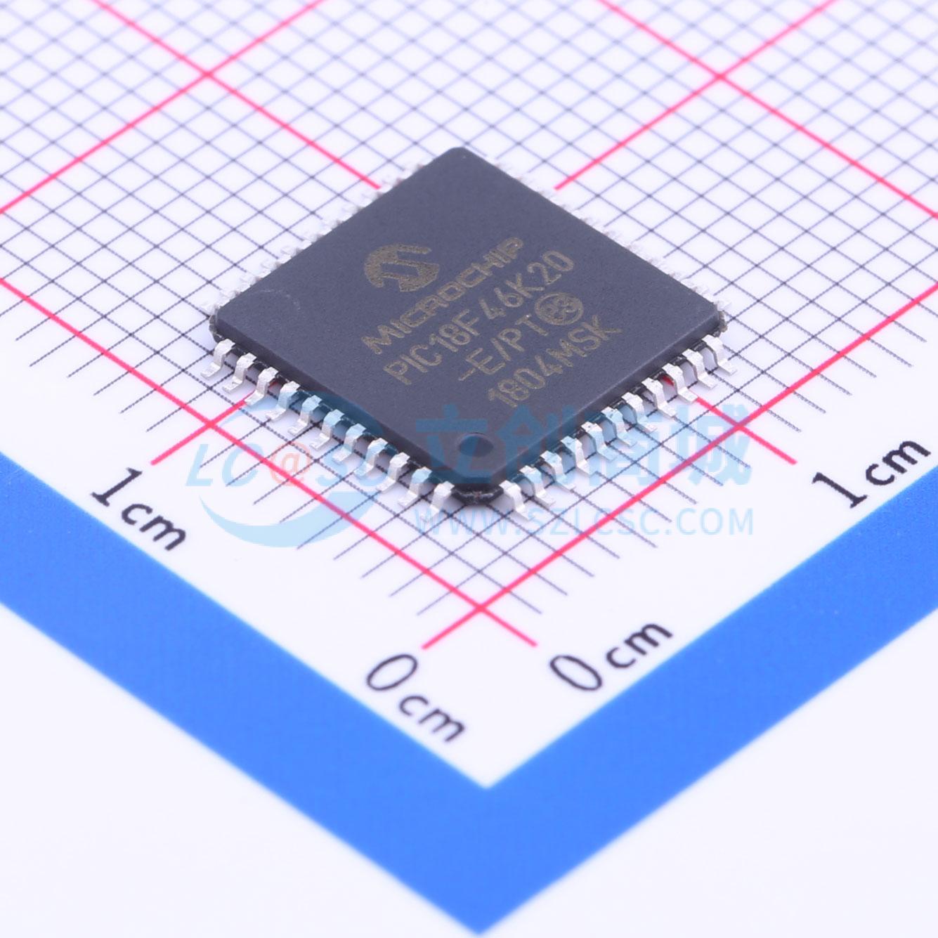 点击查看大图 PIC18F46K20-E/PT实物图