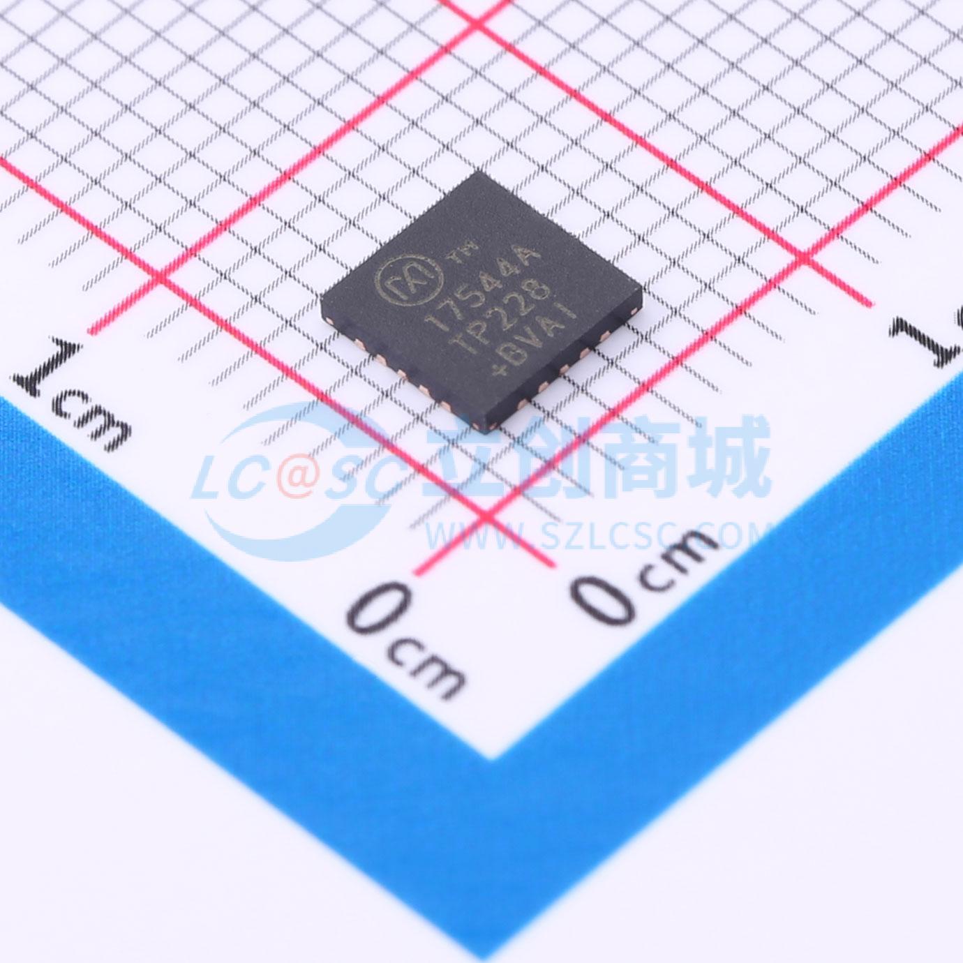 MAX17544ATP+实物图