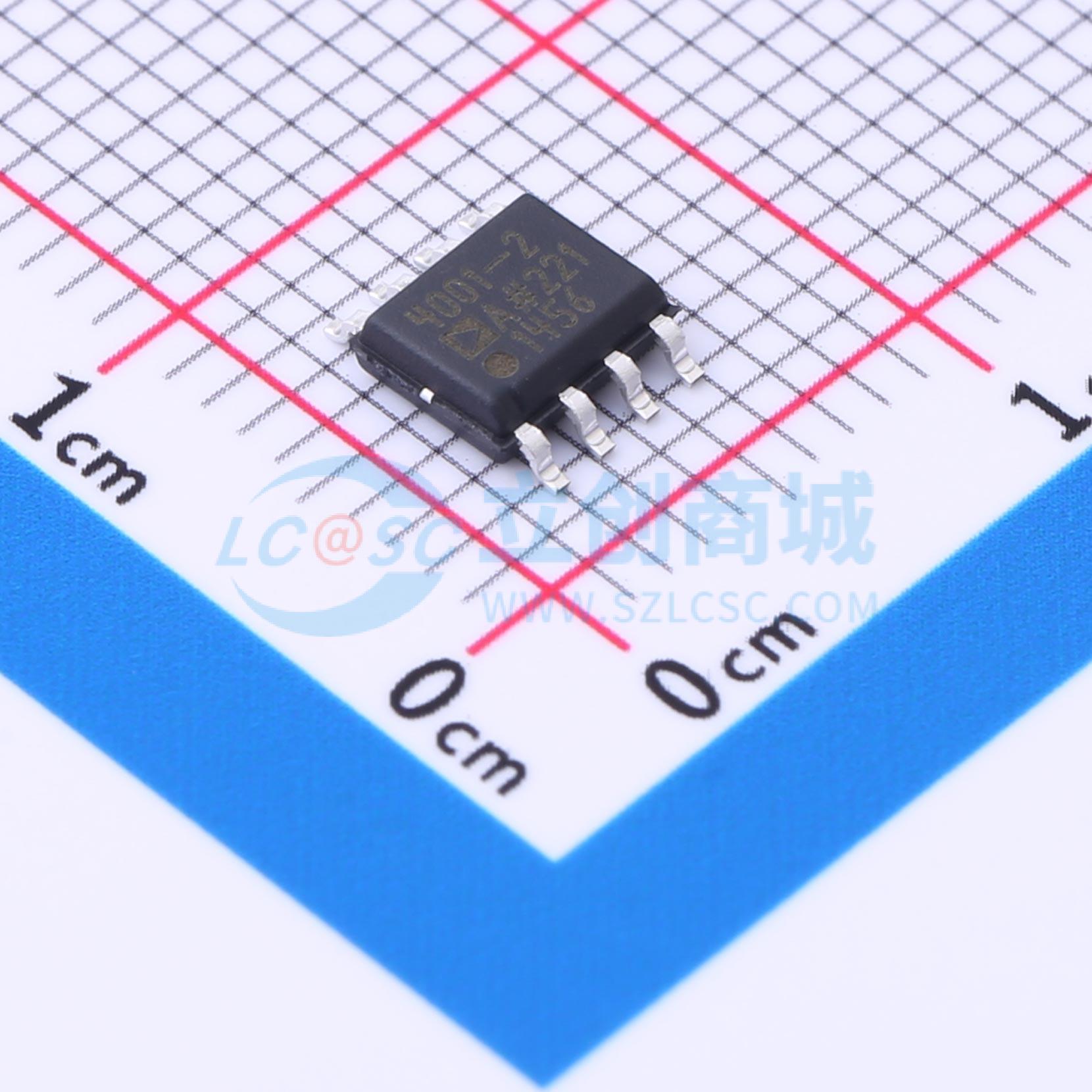点击查看大图 ADA4001-2ARZ-R7实物图