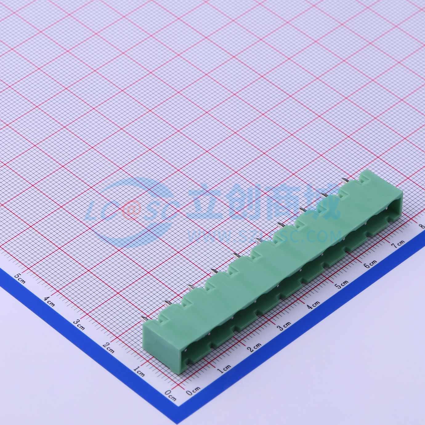 点击查看大图 DB2EVC-7.62-10P-GN实物图