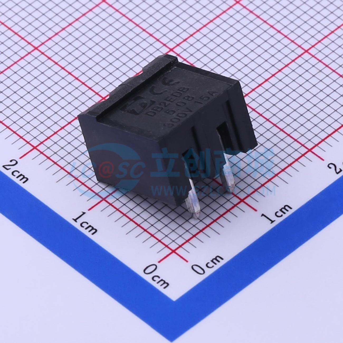 点击查看大图 DB2ERC-5.08-2P-BK实物图