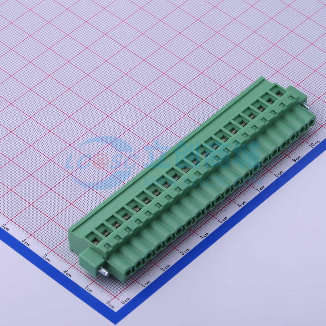 点击查看大图 DB2EKBM-5.08-20P-GN-S实物图