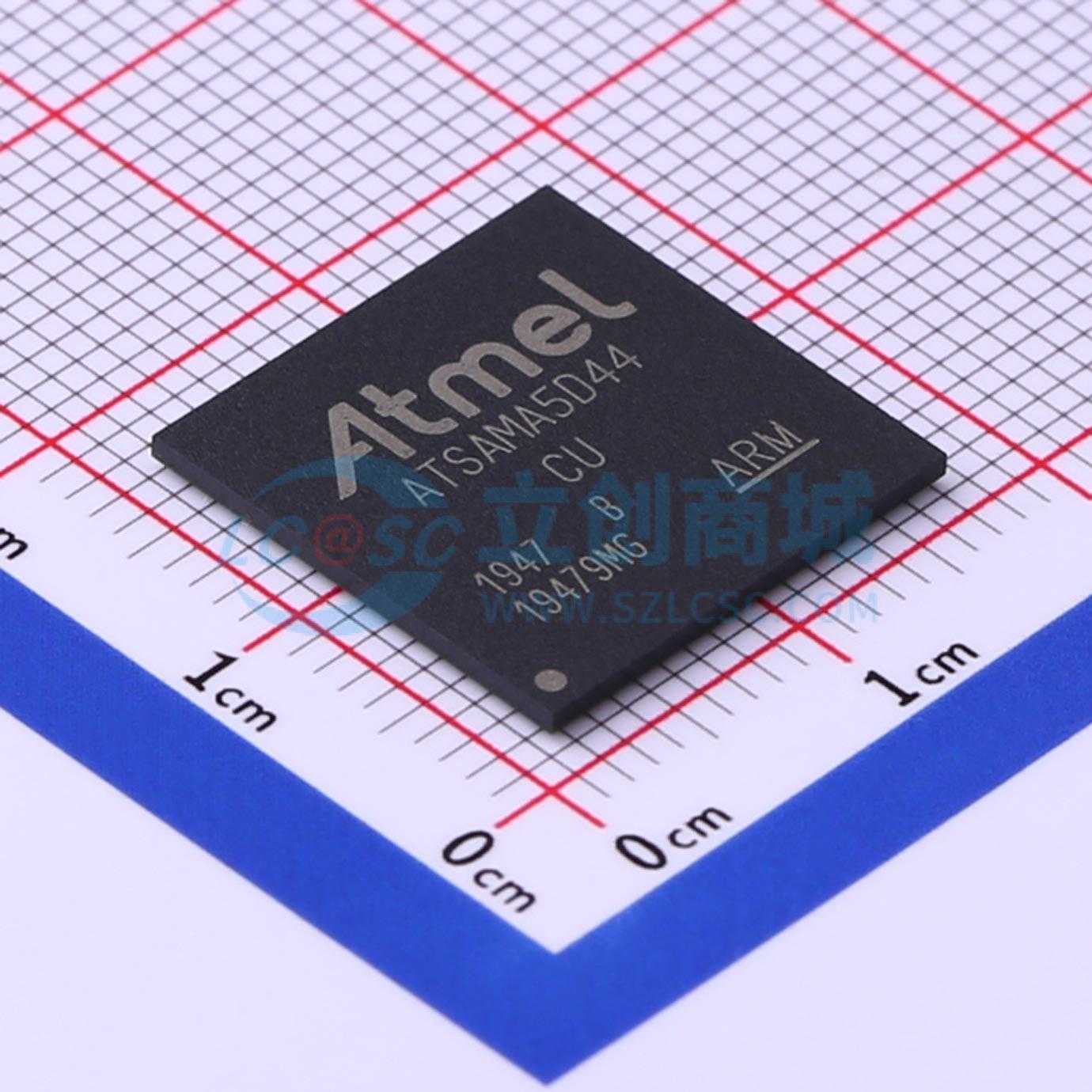 ATSAMA5D44B-CUR实物图