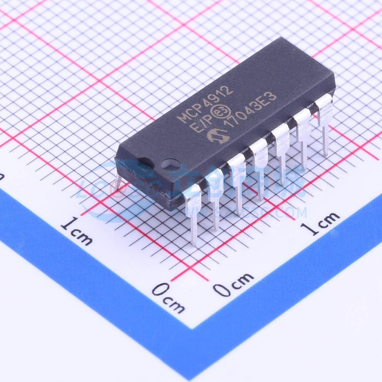 点击查看大图 MCP4912-E/P实物图