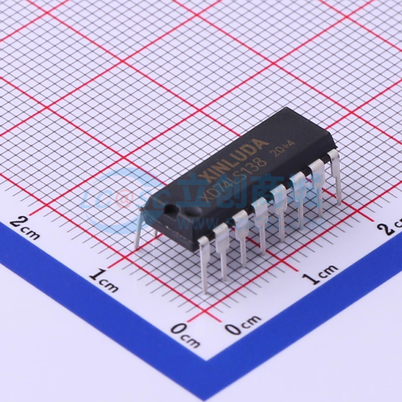 点击查看大图 XD74LS138实物图