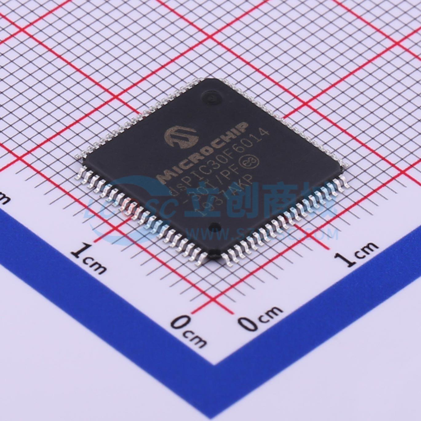 点击查看大图 DSPIC30F6014-30I/PF实物图