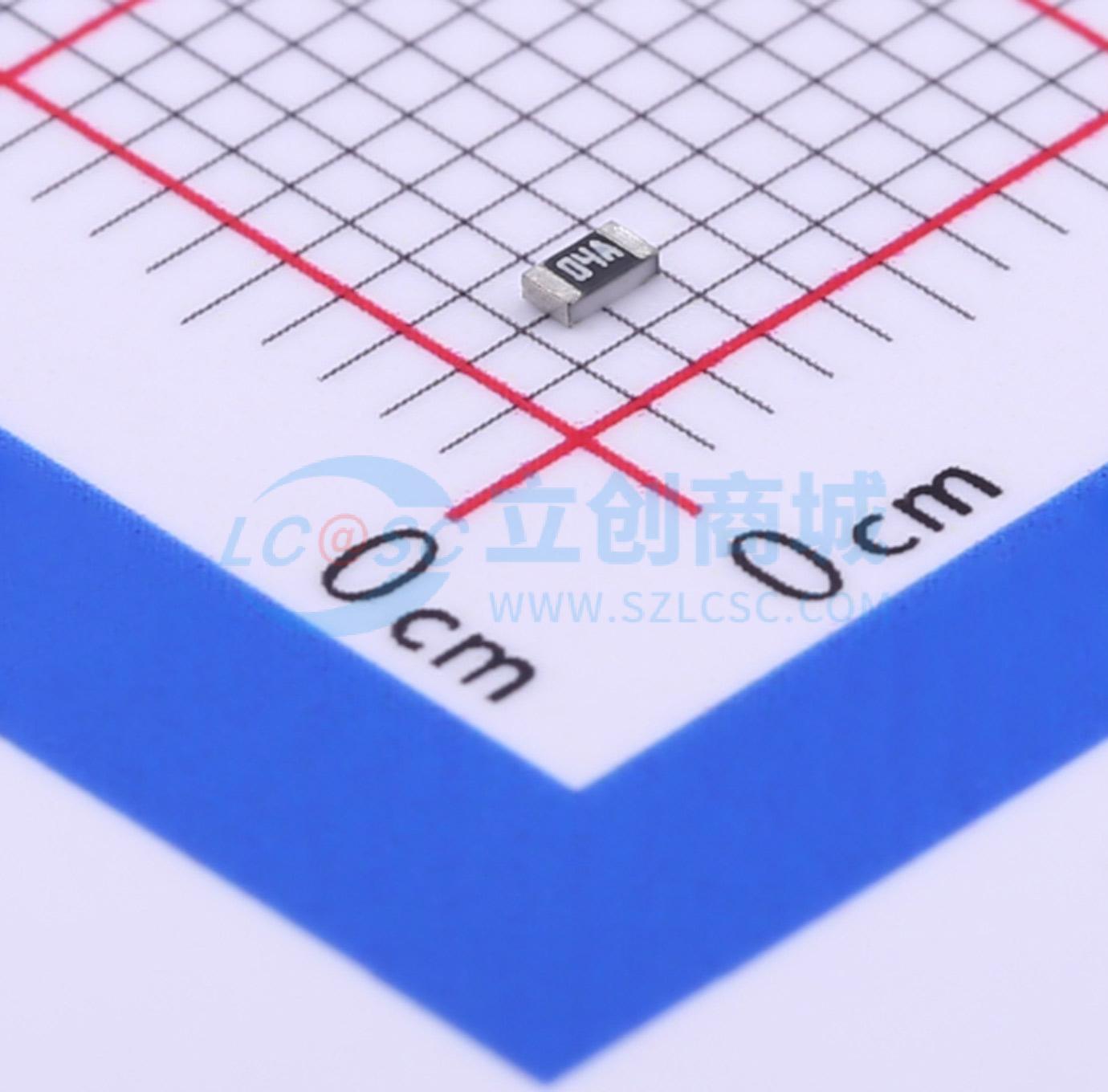 点击查看大图 CR0603F107RP05实物图