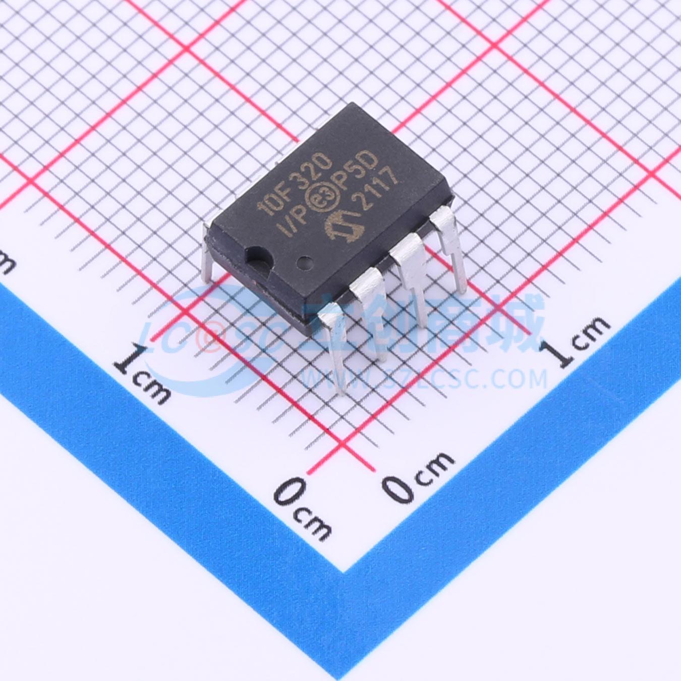 点击查看大图 PIC10F320-I/P实物图