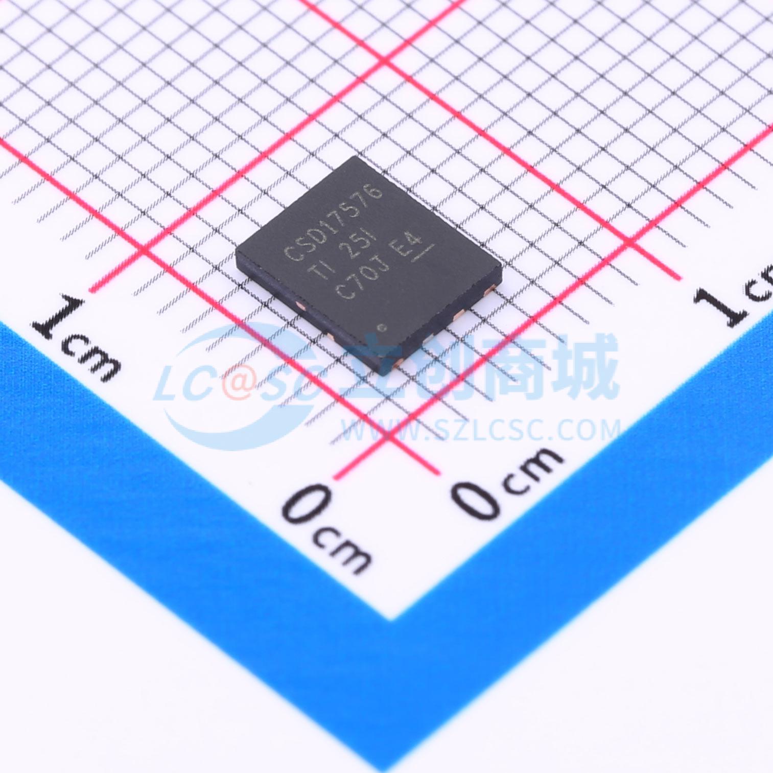 点击查看大图 CSD17576Q5B实物图