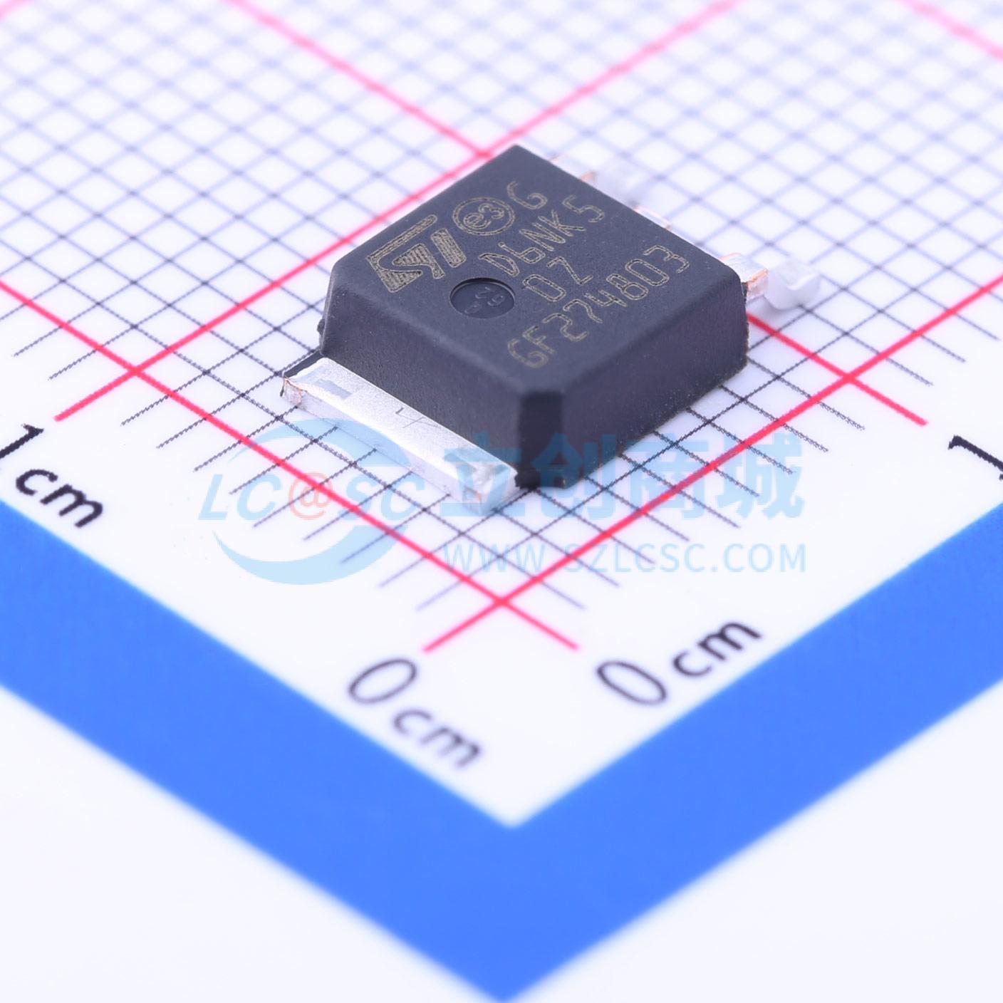 STD6NK50ZT4实物图