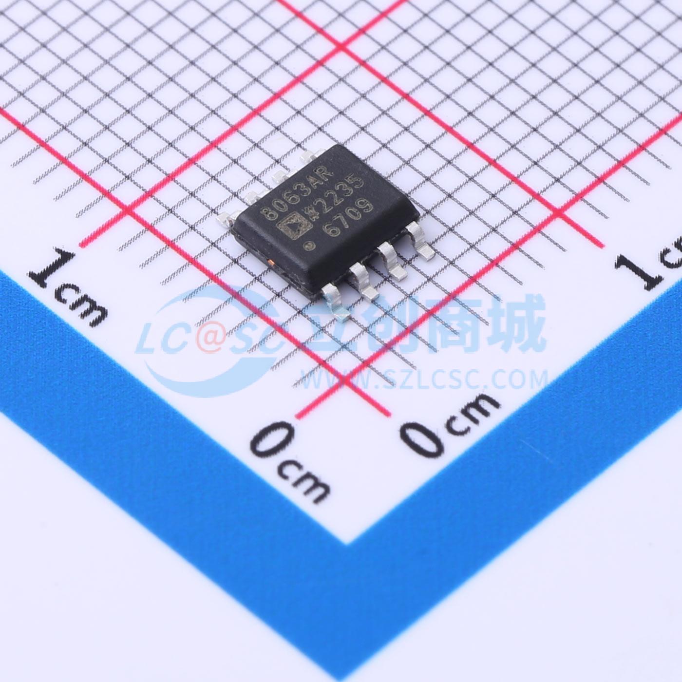 点击查看大图 AD8063ARZ实物图