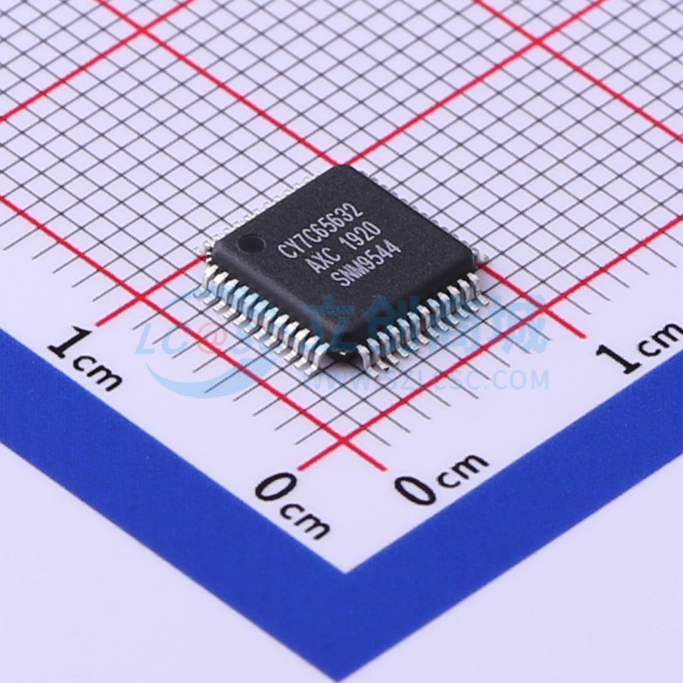 CY7C65632-48AXC实物图