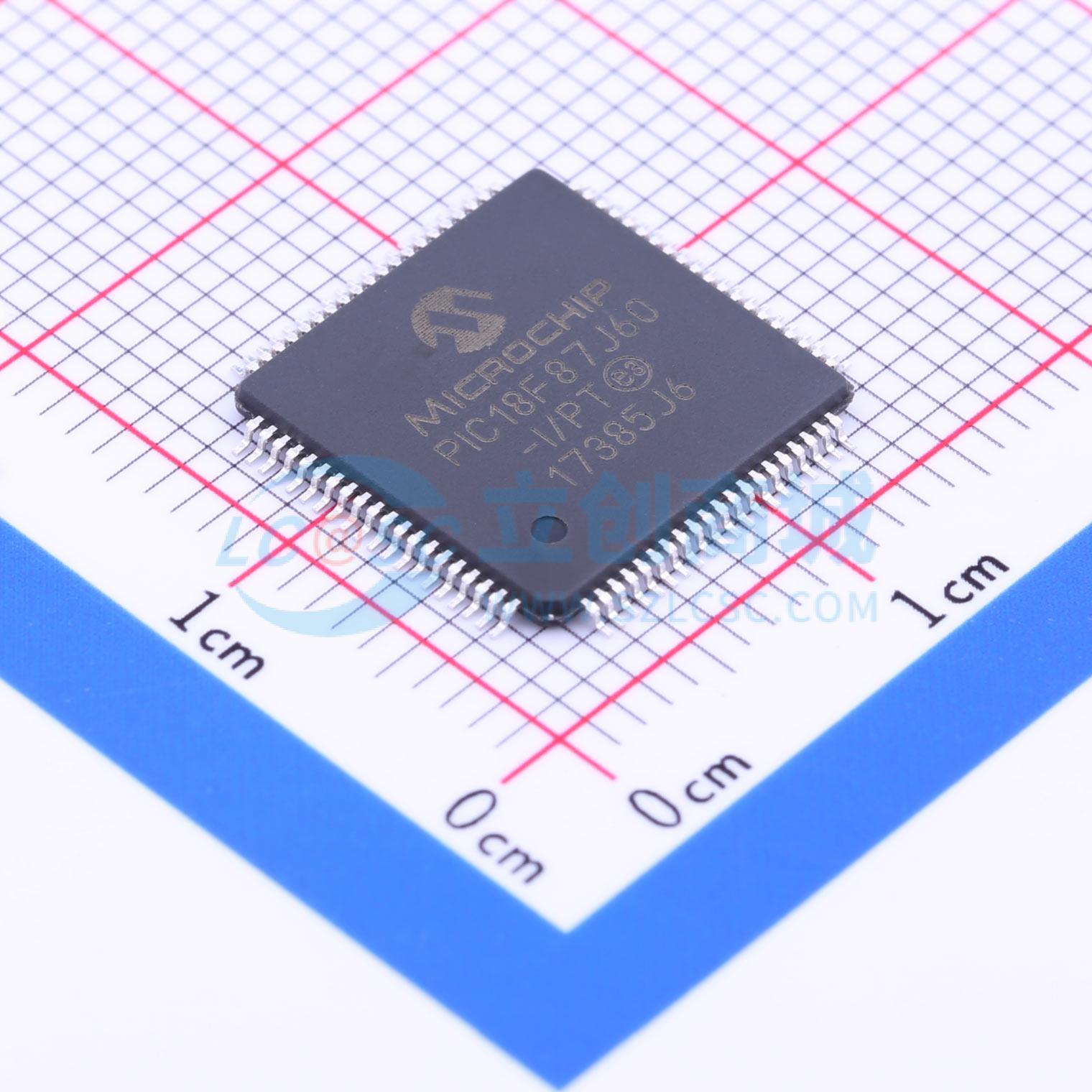 点击查看大图 PIC18F87J60-I/PT实物图