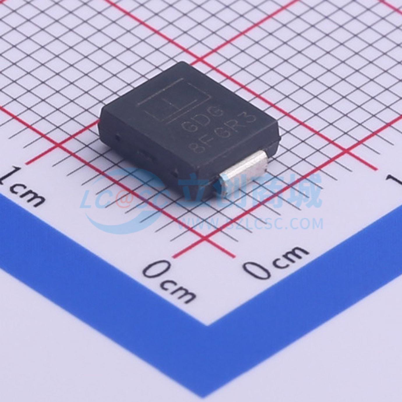 点击查看大图 SMCJ6.0A实物图