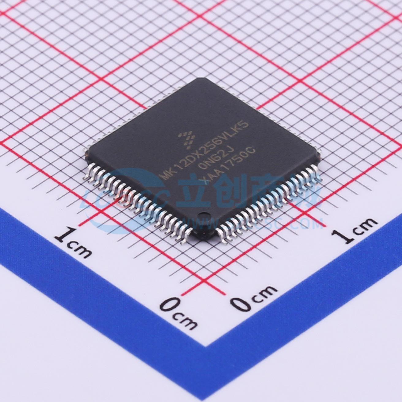 MK12DX256VLK5实物图