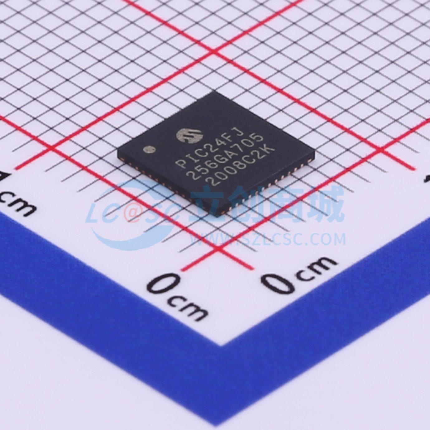 PIC24FJ256GA705-I/M4实物图