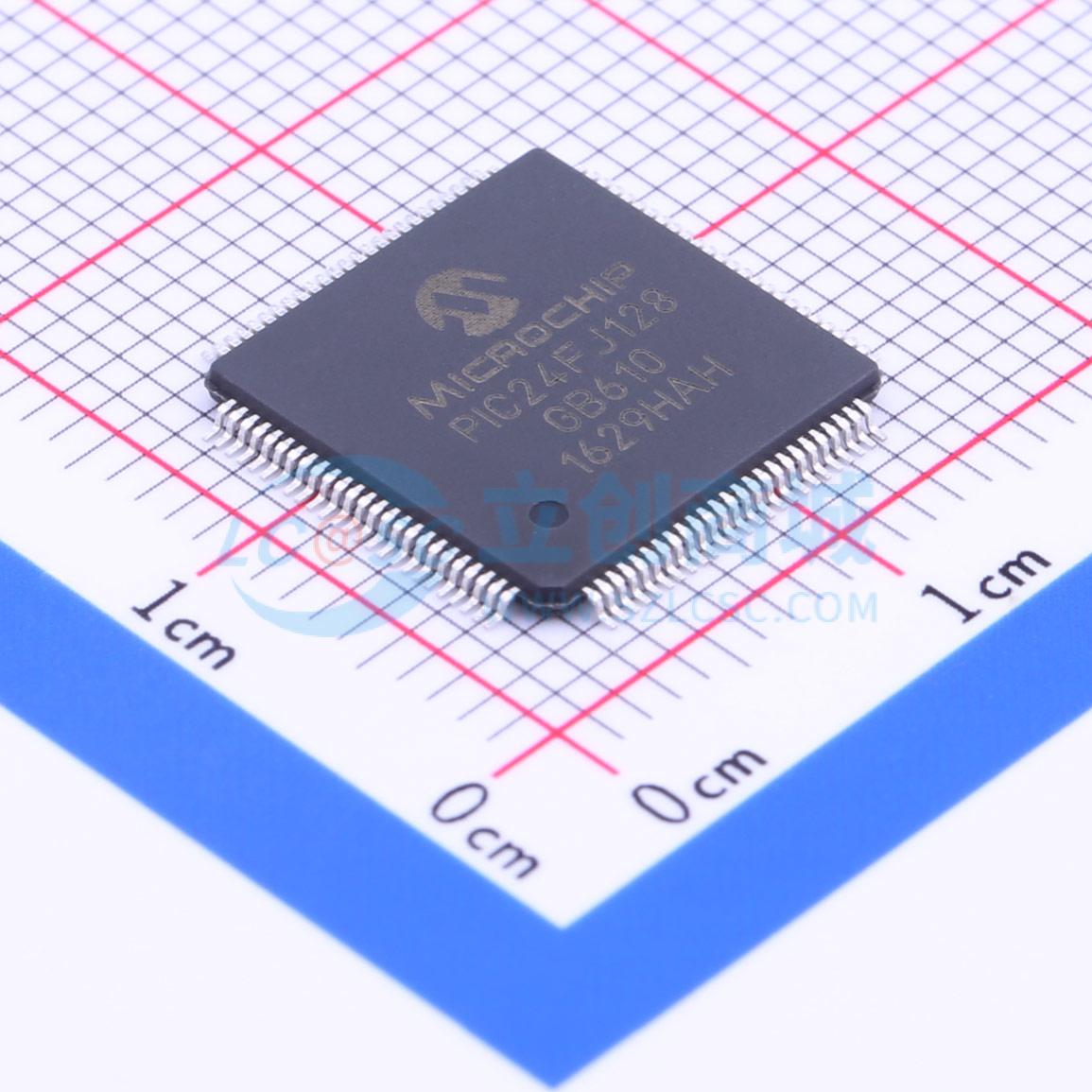 PIC24FJ128GB610-I/PT实物图