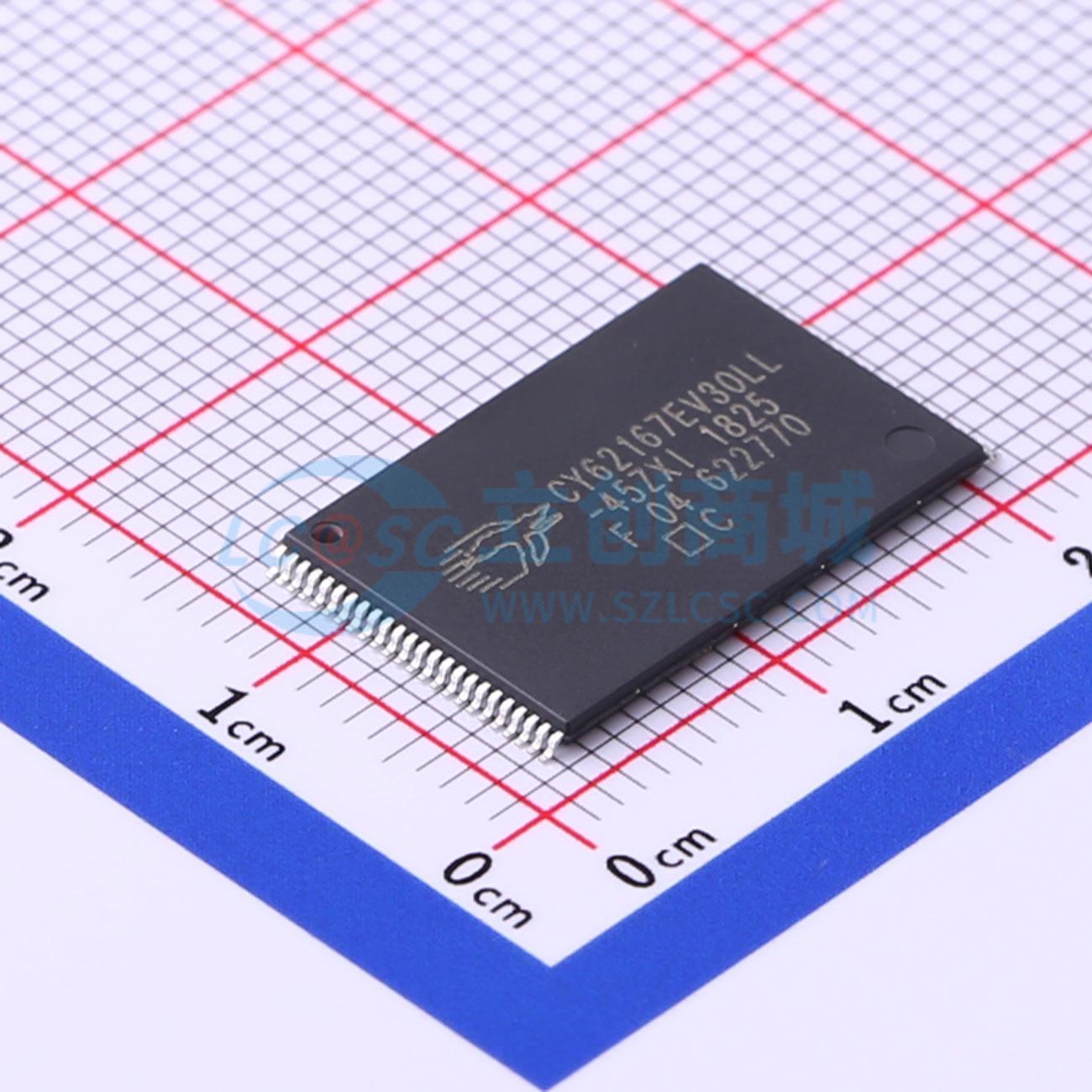 点击查看大图 CY62167EV30LL-45ZXIT实物图