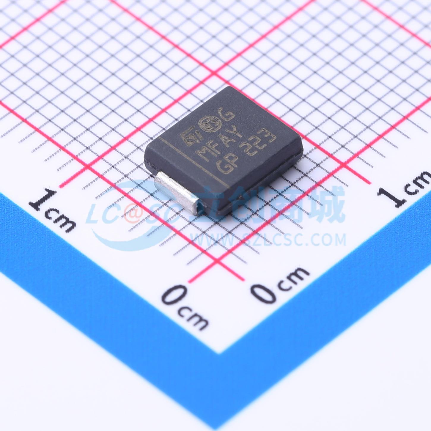 点击查看大图 SM15T47AY实物图