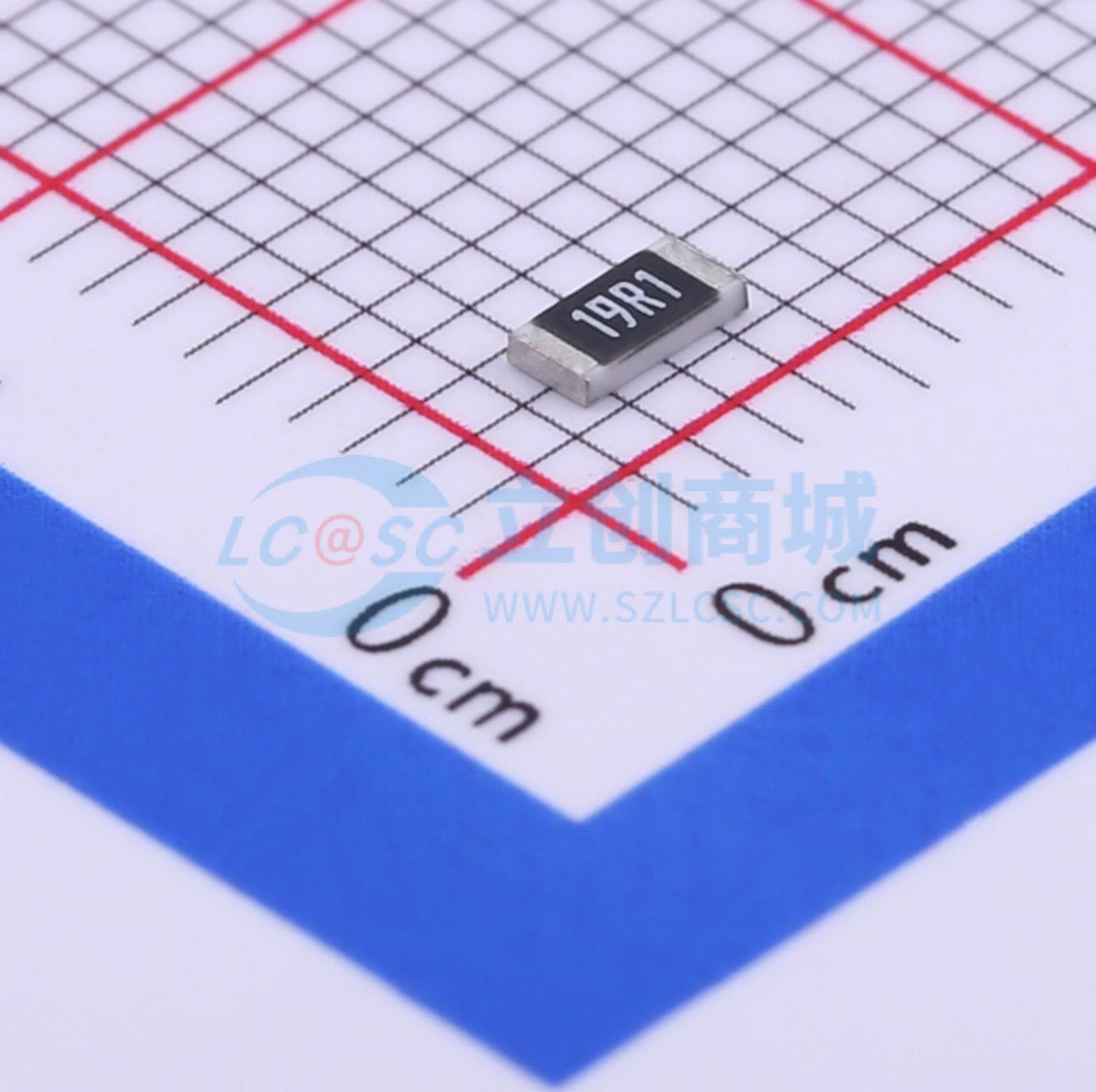 点击查看大图 CR1206F19R1P05实物图