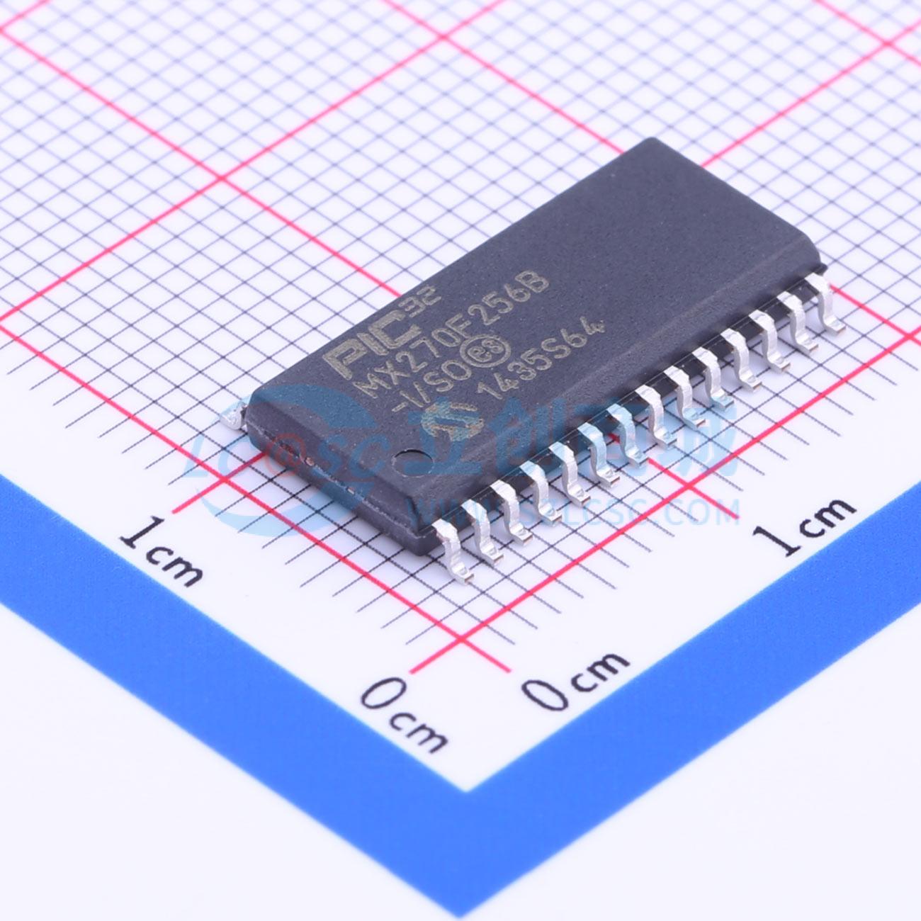 点击查看大图 PIC32MX270F256B-I/SO实物图