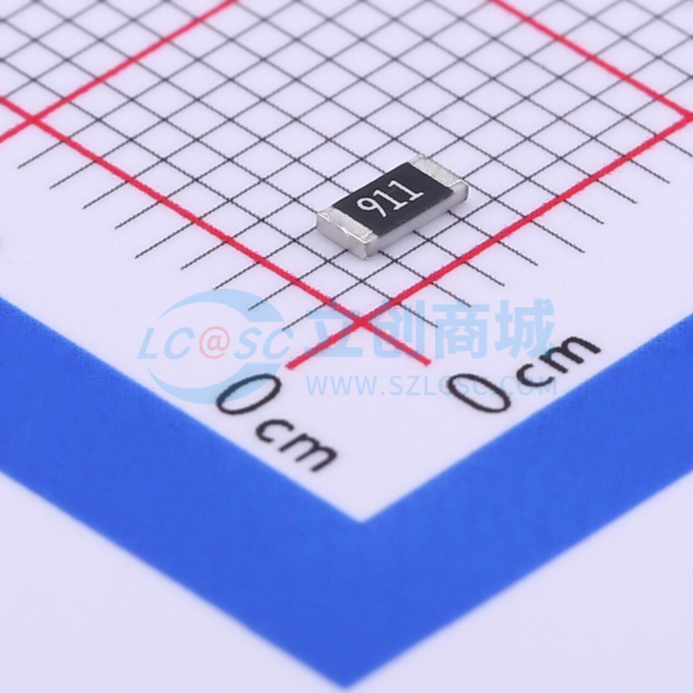 点击查看大图 CR1206J910RP05实物图