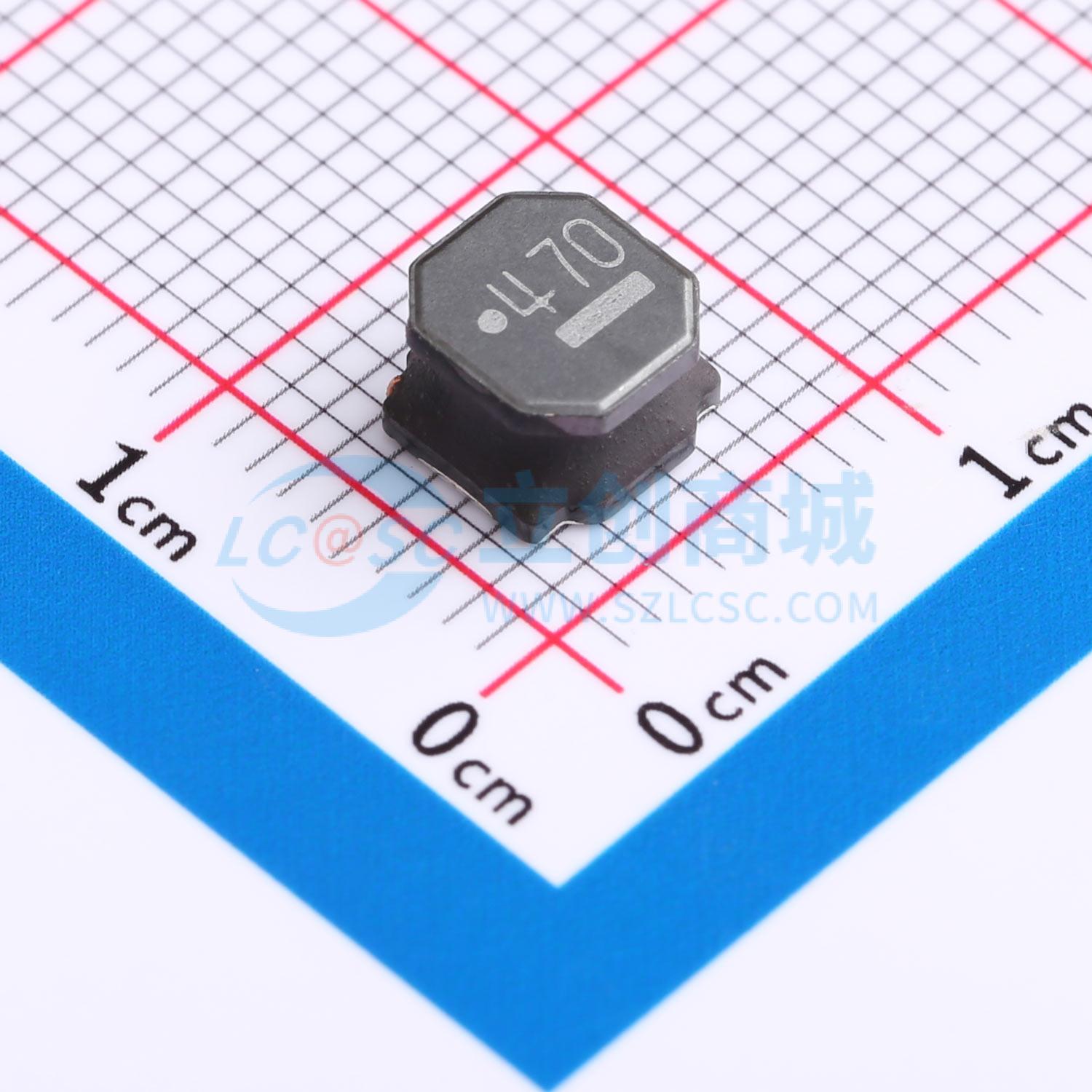 点击查看大图 NRS6045T470MMGK实物图