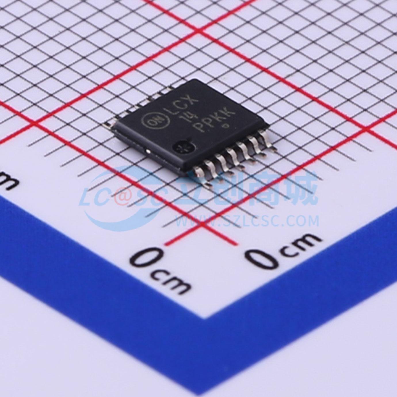 MC74LCX14DTG实物图