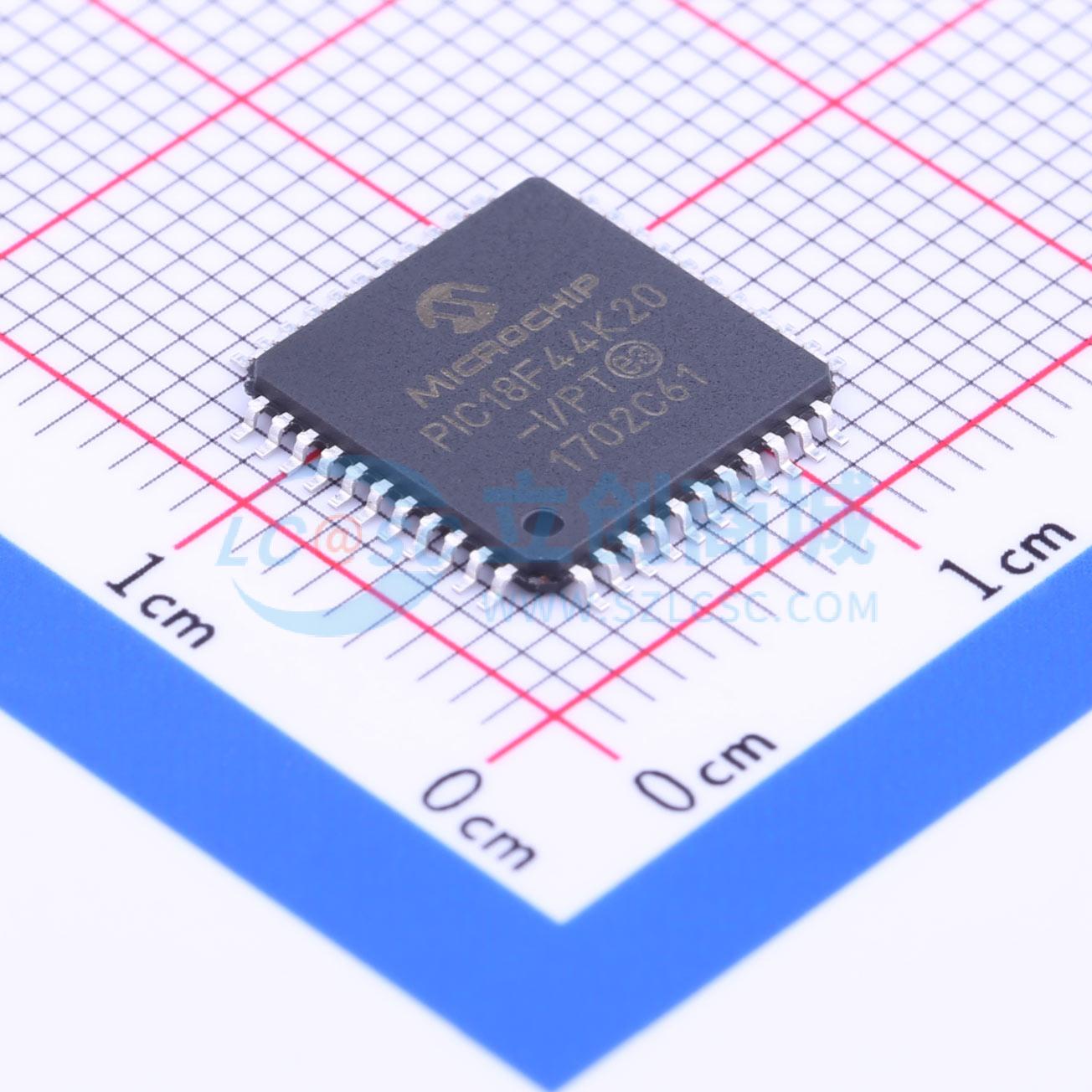 点击查看大图 PIC18F44K20-I/PT实物图