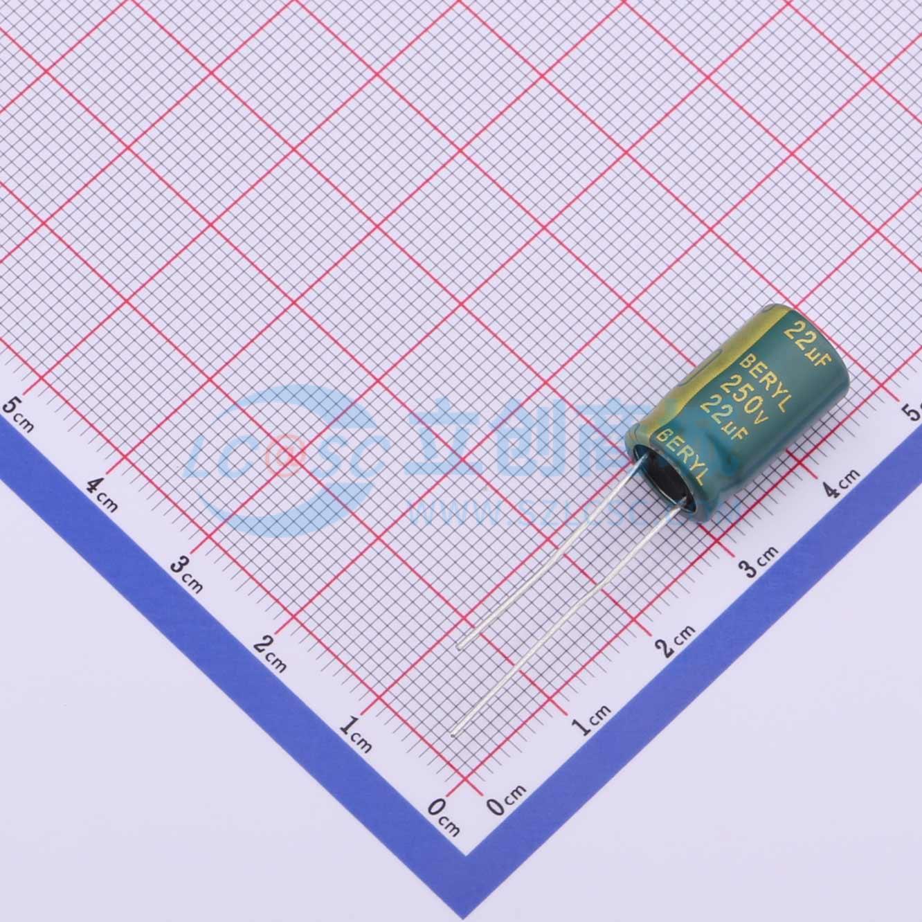 RC250M220LO10*16TH-2A1ET实物图