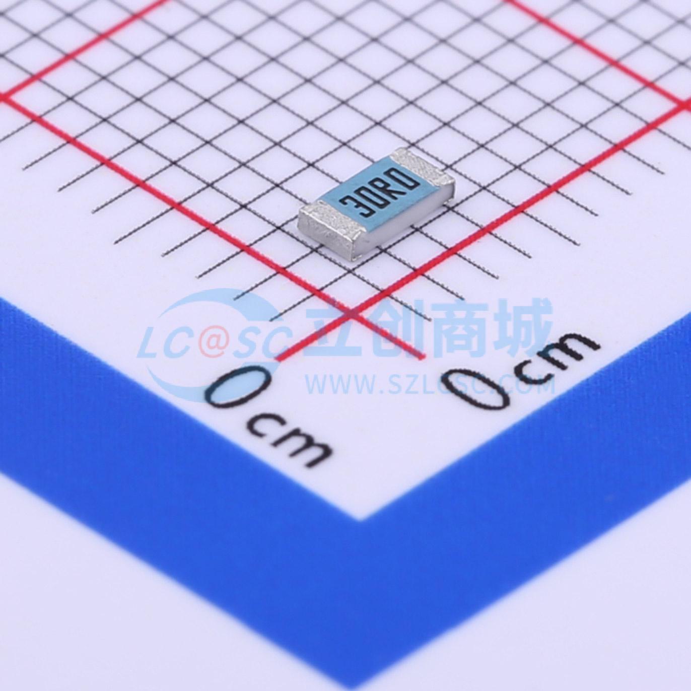 点击查看大图 RK73H2BTTD30R0F实物图