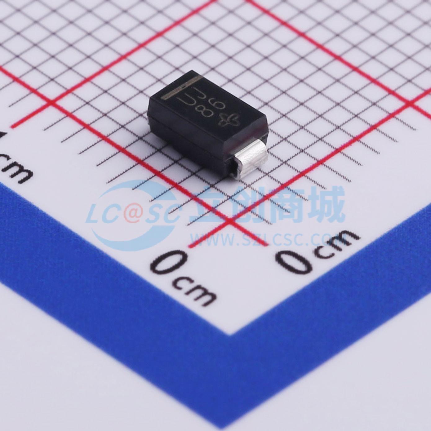 点击查看大图 US1J-E3/5AT实物图