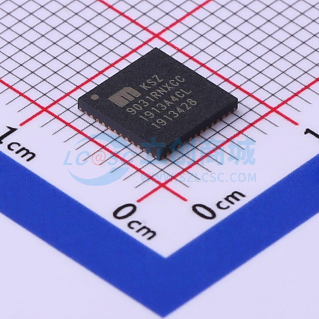 点击查看大图 KSZ9031RNXCC-TR实物图