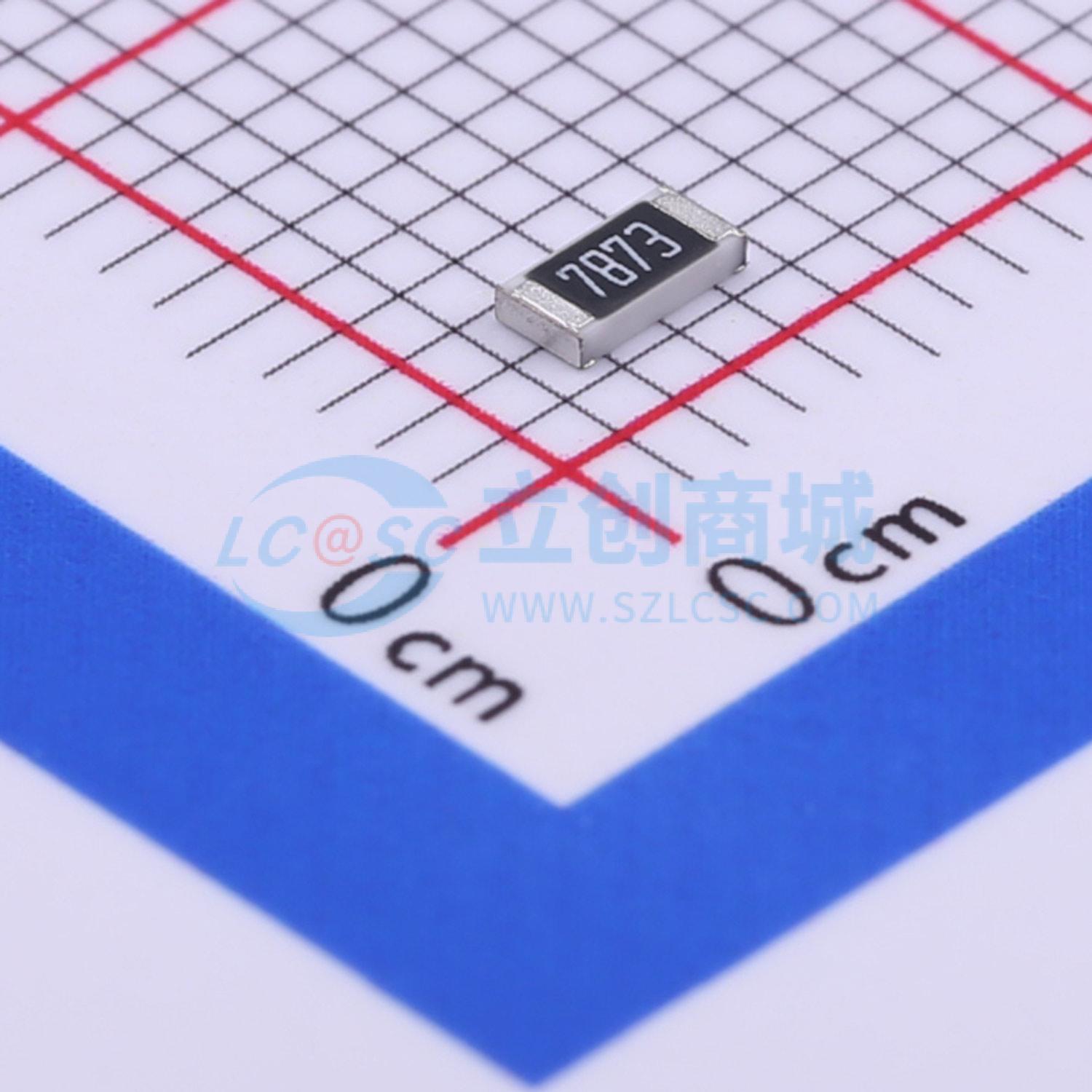 点击查看大图 CR1206F787KP05实物图