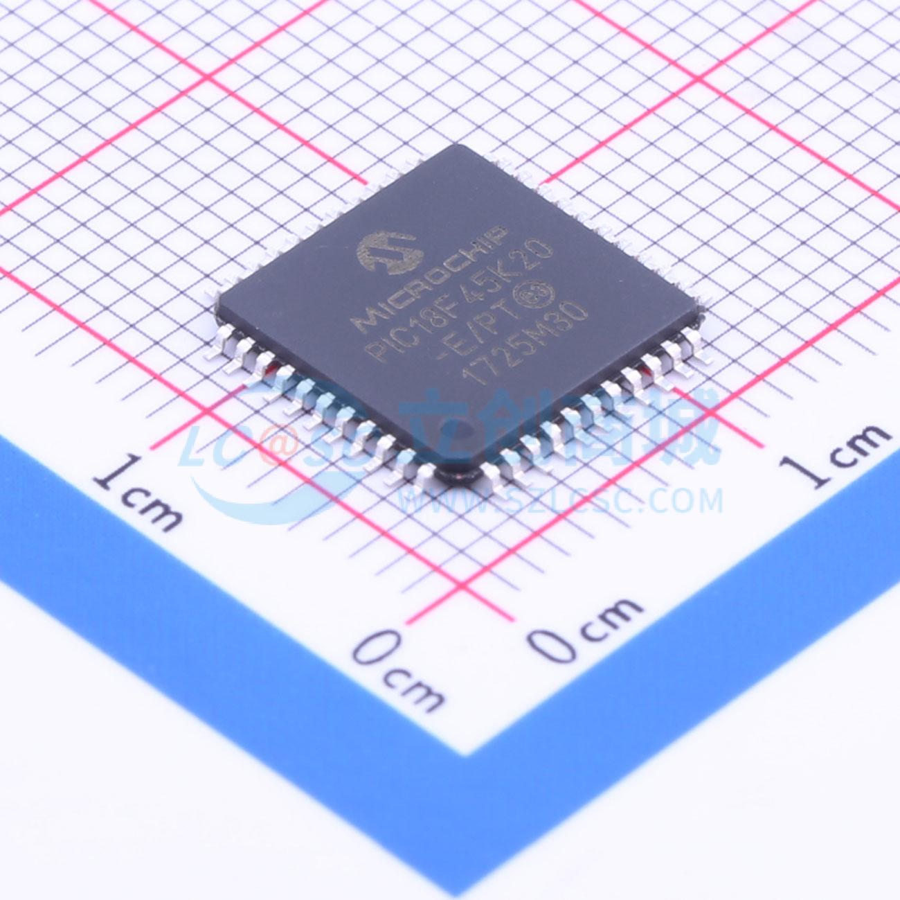 PIC18F45K20-E/PT实物图