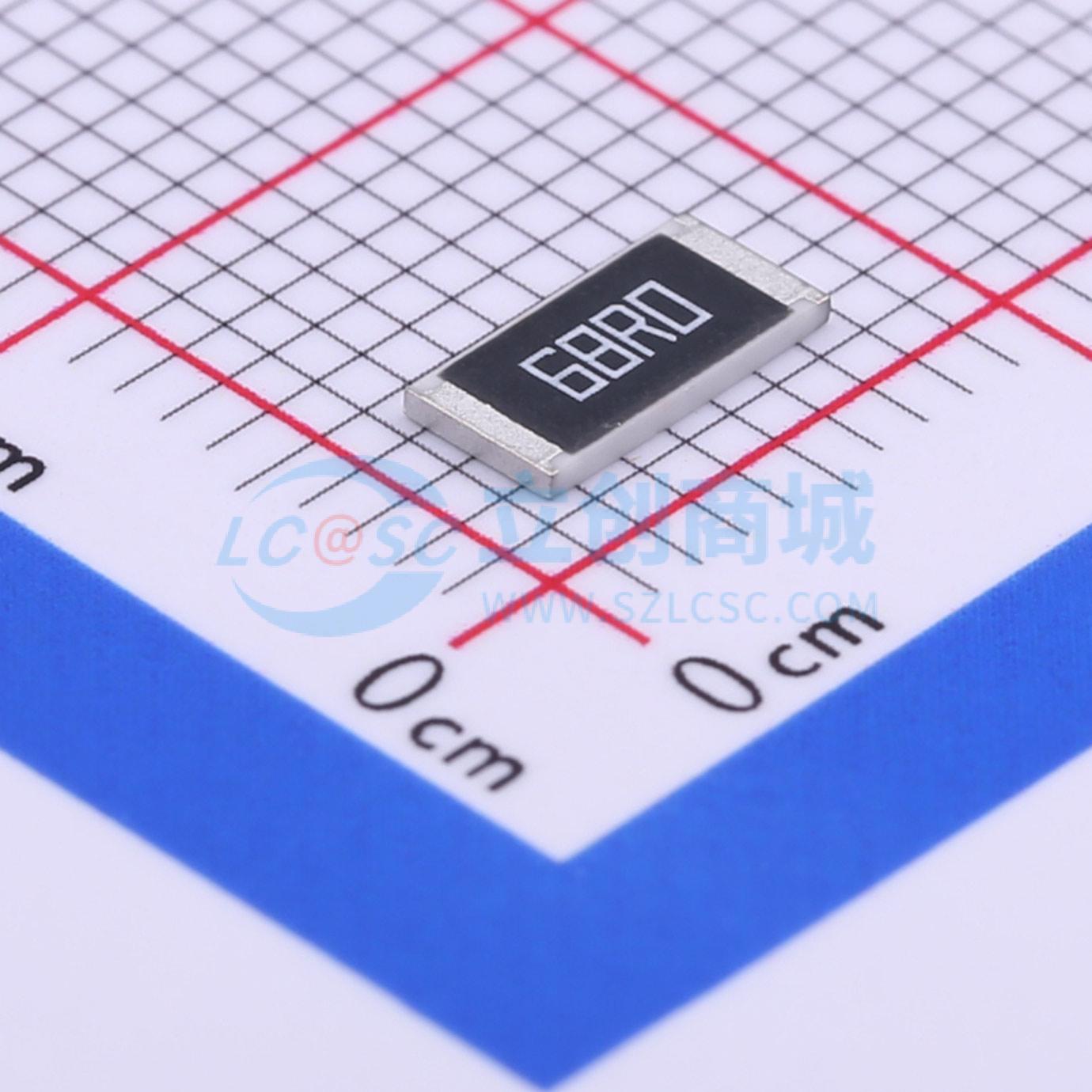 点击查看大图 CR2512F68R0E04Z实物图