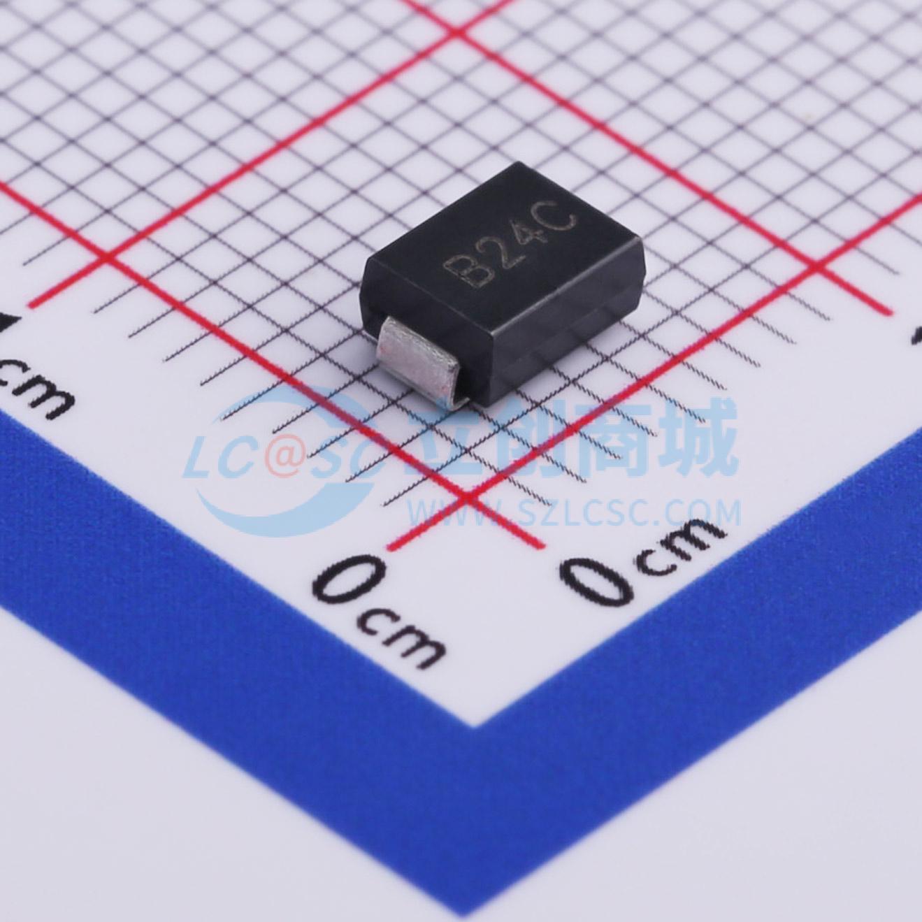 点击查看大图 BV-SMBJ24CA实物图