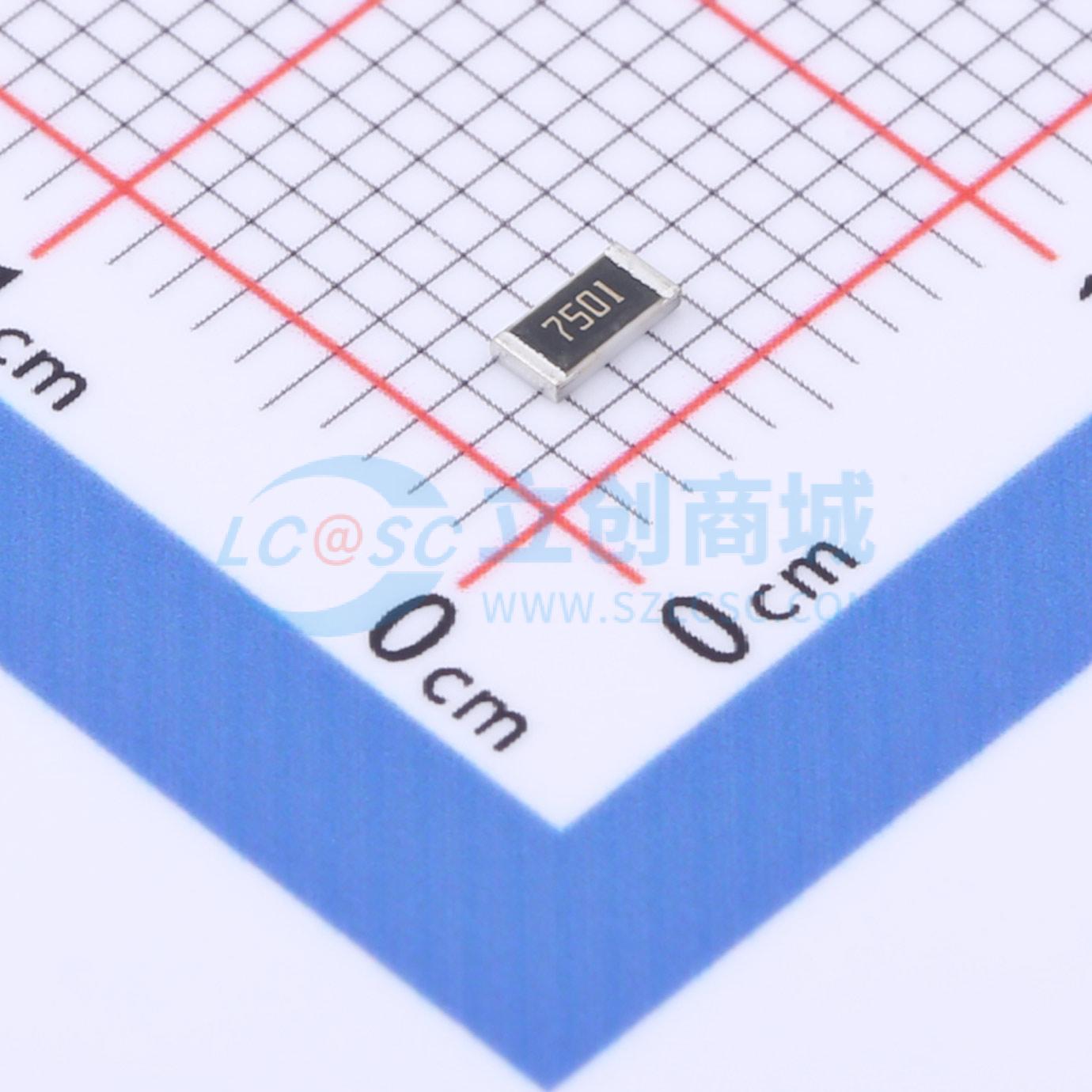 点击查看大图 KTR18EZPF7501实物图
