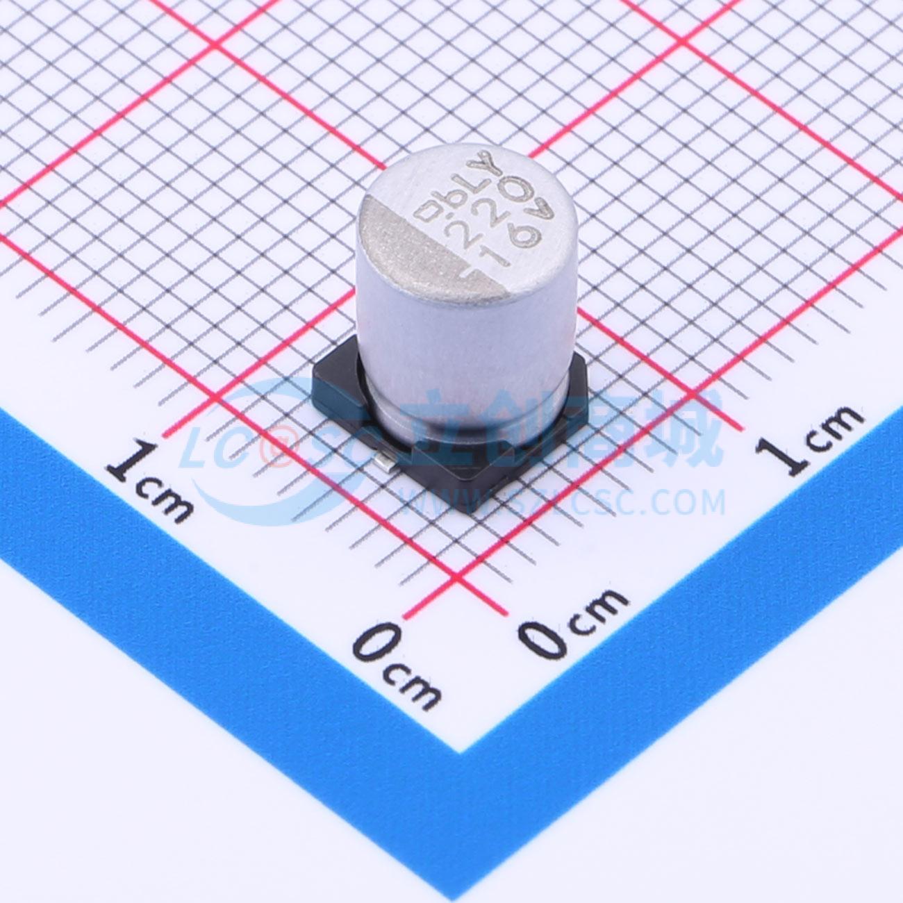 EMVY160ADA221MF80G实物图