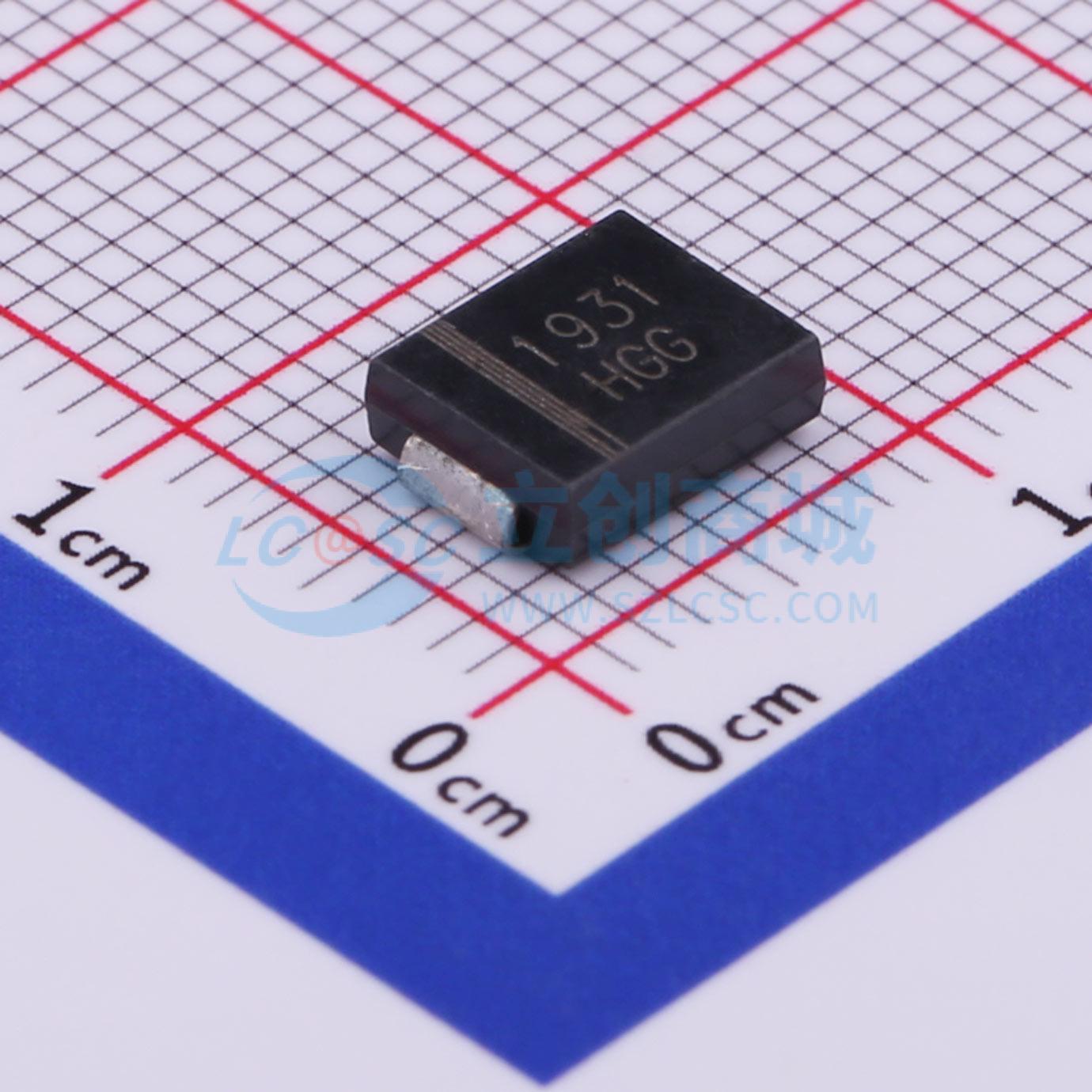 点击查看大图 SMDJ58A实物图