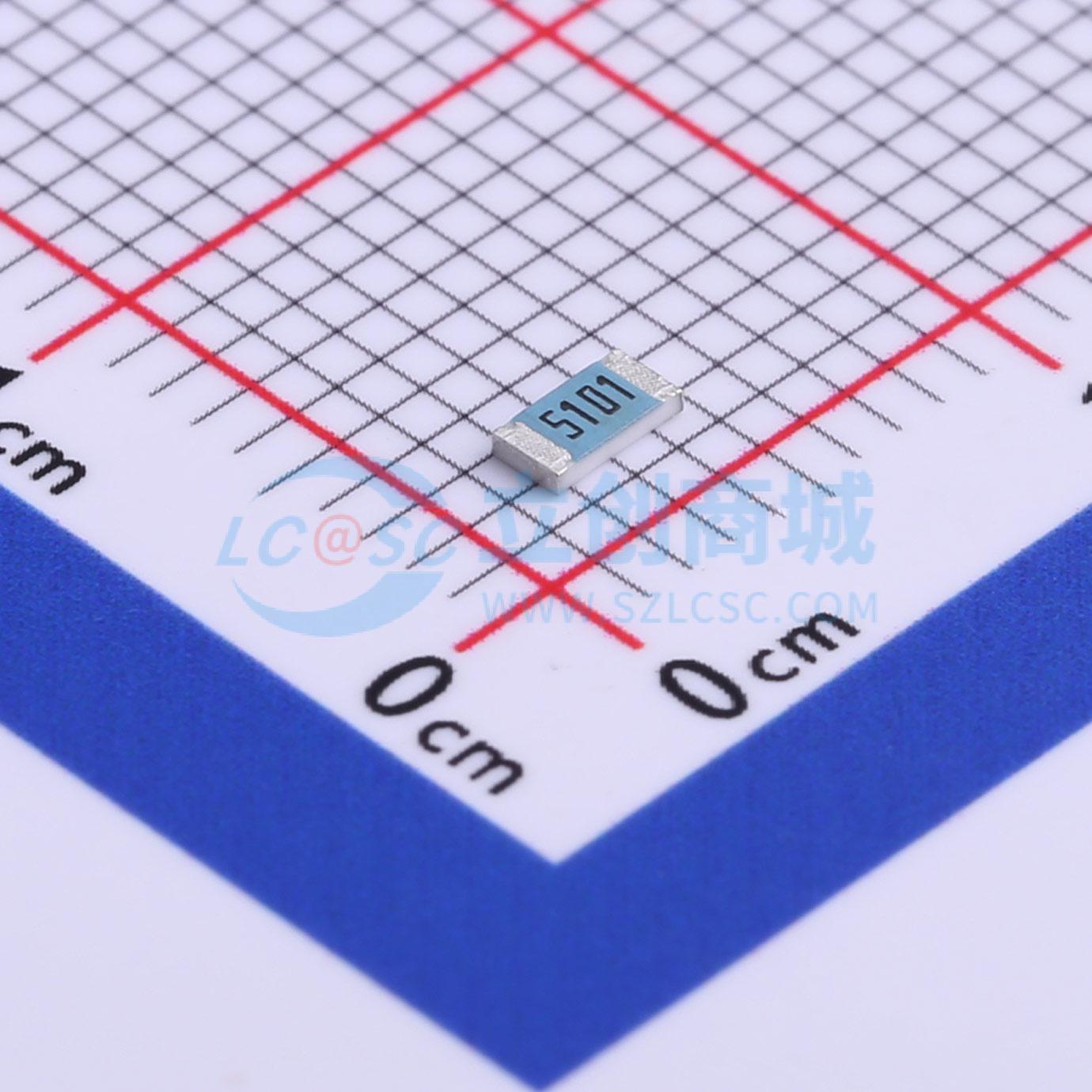 点击查看大图 RK73H2BTTD5101F实物图