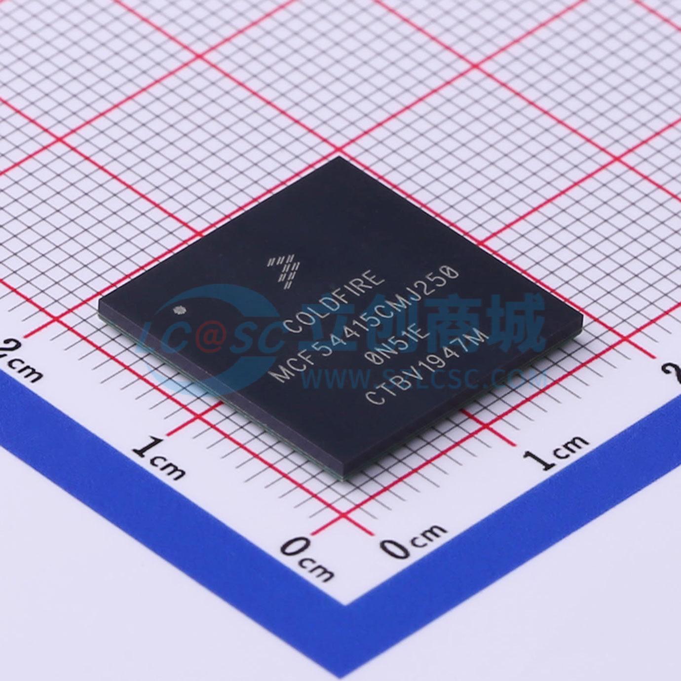 点击查看大图 MCF54415CMJ250实物图