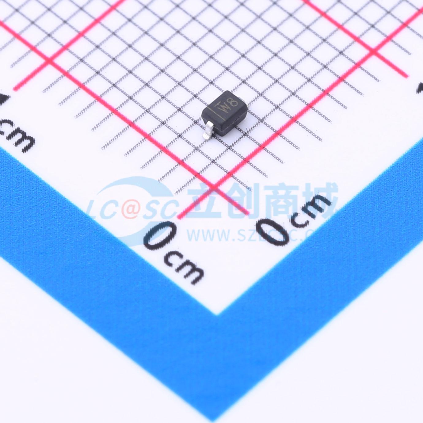 点击查看大图 BZT52C5V1S实物图
