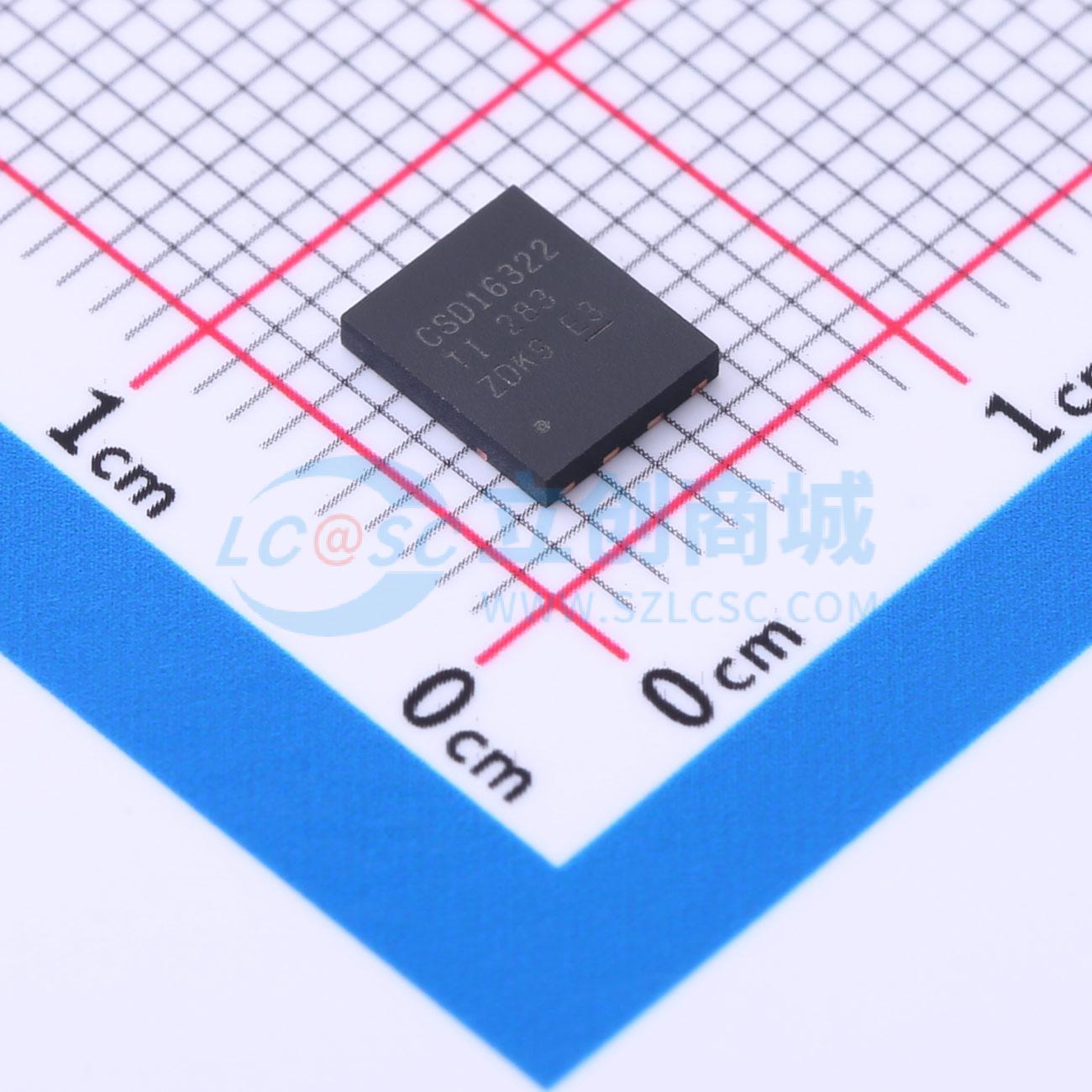 点击查看大图 CSD16322Q5实物图