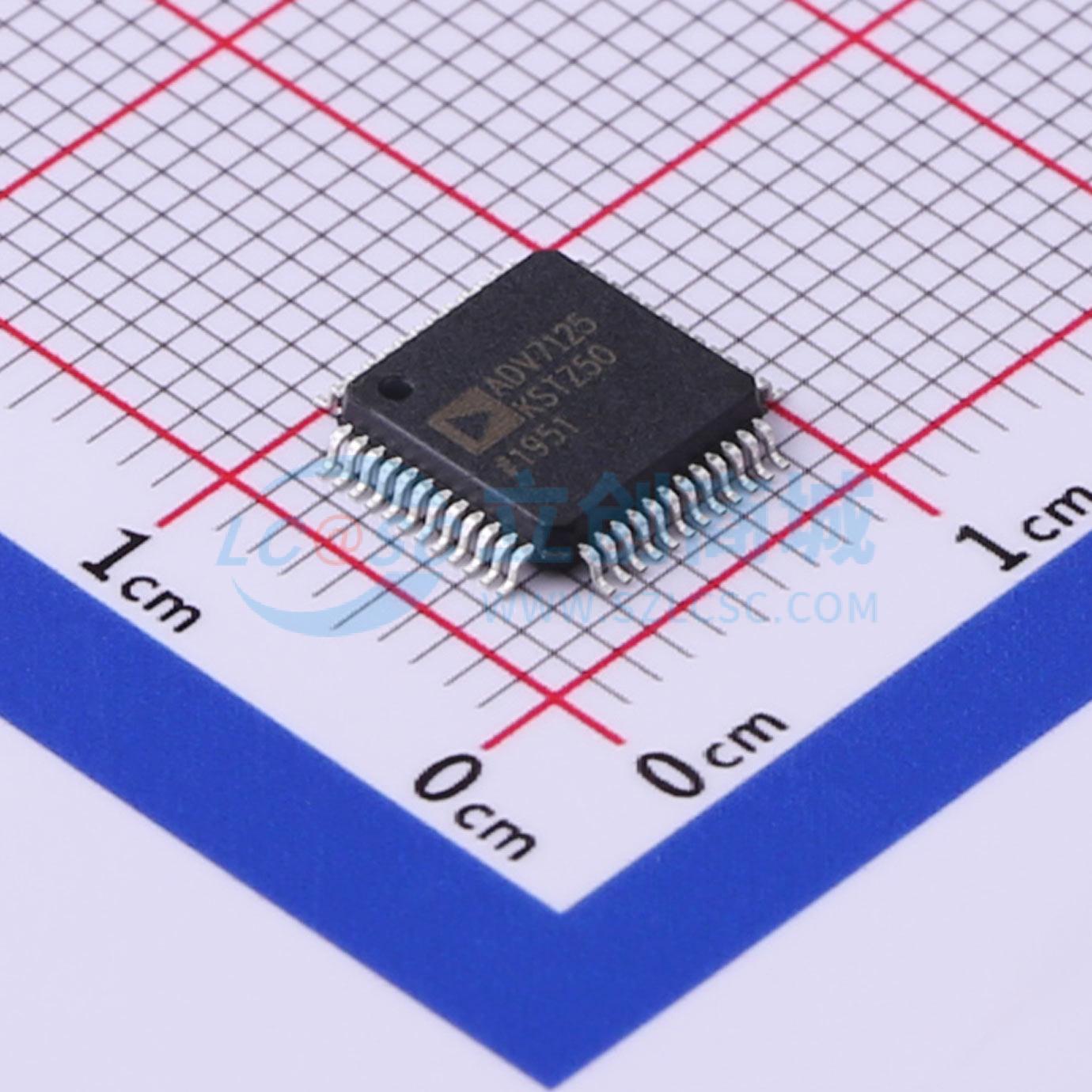 ADV7125KSTZ50实物图