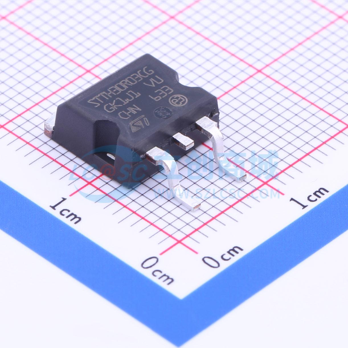 STTH30R03CG-TR实物图