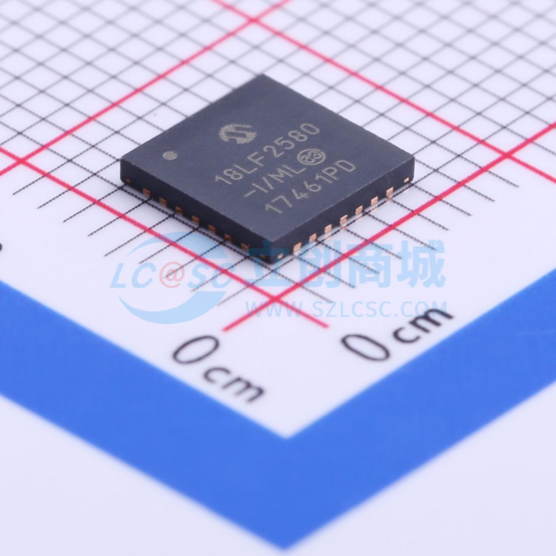 点击查看大图 PIC18LF2580-I/ML实物图