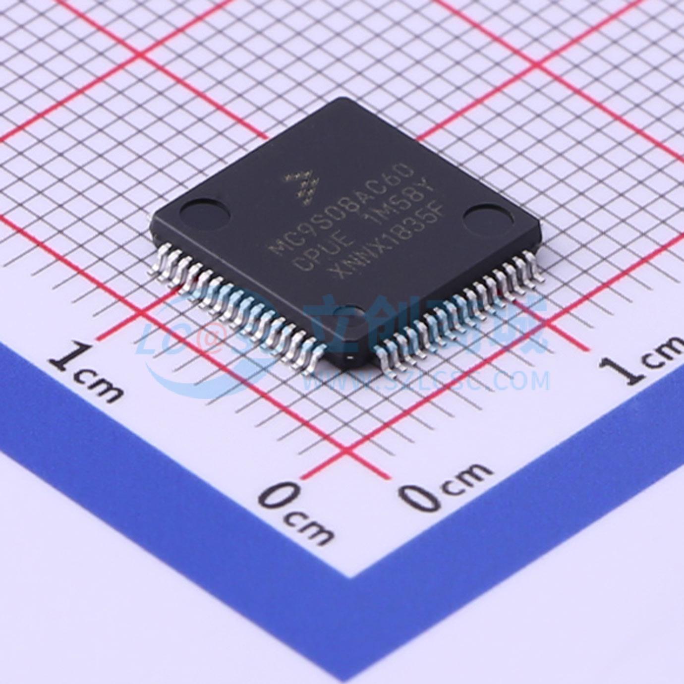 点击查看大图 MC9S08AC60CPUE实物图