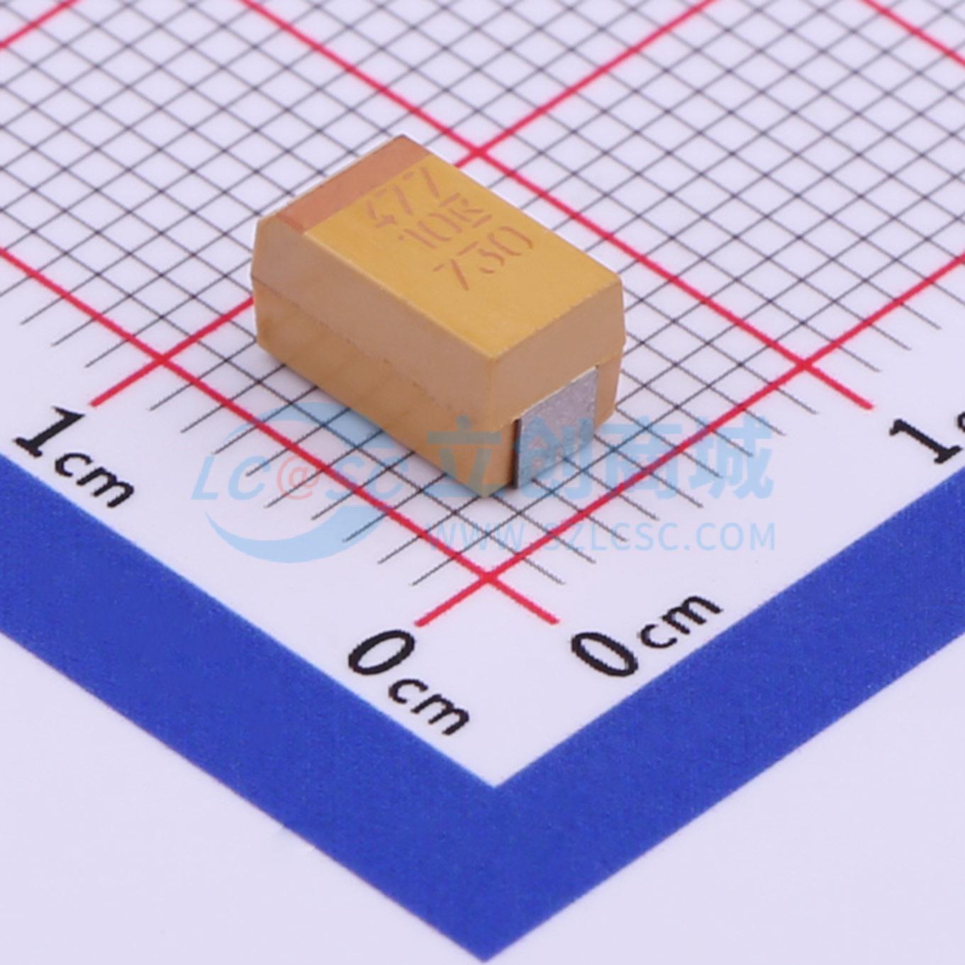 点击查看大图 T491X477K010AT实物图