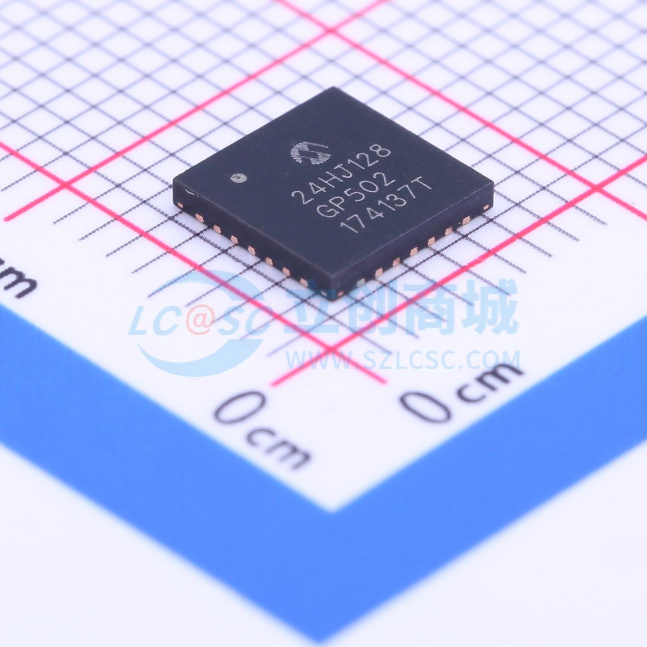 PIC24HJ128GP502-I/MM实物图